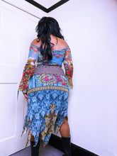 Load image into Gallery viewer, Save The Queen Mesh Mangbetu Congolese inspired dress