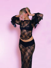 Load image into Gallery viewer, Lay me in Lace Skirt