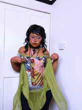 Load image into Gallery viewer, Save The Queen drape top