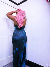 Load image into Gallery viewer, Y2K Lipsy Palm Tree Graphic Print Dress