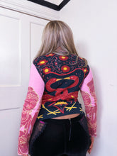 Load image into Gallery viewer, 2000s Custo Barcelona Flamingo Long sleeve ASO Aunt Helga on Sabrina the Teenage witch