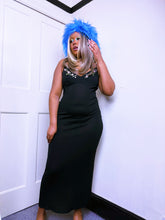 Load image into Gallery viewer, Lipsy 1997 label embroidered maxi slip dress