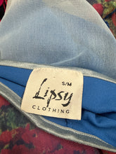 Load image into Gallery viewer, Lipsy 1997 label mesh poppy asymmetrical co-ors set