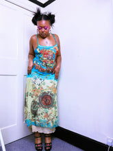 Load image into Gallery viewer, Save the Queen Sicilian inspired mesh maxi dress 