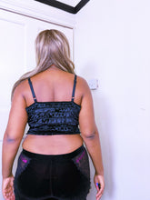 Load image into Gallery viewer, Gothic Camset velvet top
