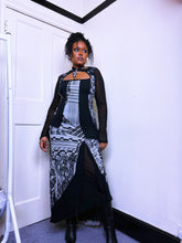 Load image into Gallery viewer, Save The Queen gothic mistress Devore dress