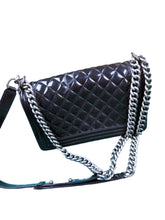 Load image into Gallery viewer, Faux Shanel quilted chain handbag