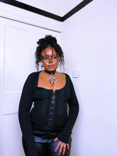 Load image into Gallery viewer, 2000s Hook and eye cardigan