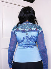 Load image into Gallery viewer, Save The Queen whimsical boat neck top