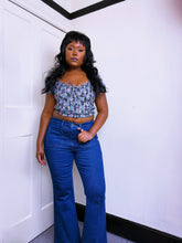 Load image into Gallery viewer, Vintage 2008 Versace Praire Crop Top ASO Amy Winehouse