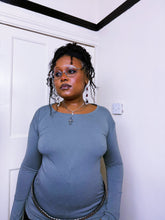 Load image into Gallery viewer, Y2K Khaki cotton long sleeve