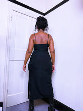 Load image into Gallery viewer, 90s Topshop glitter print strappy dress