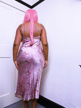 Load image into Gallery viewer, 2000s Silk melted butterfly wing dress