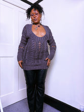 Load image into Gallery viewer, All saints AW08 Spitalfields Chunky Knit jumper dress