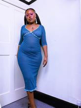 Load image into Gallery viewer, 1990s Betsey Johnson Mesh 3/4 dress