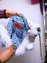 Load image into Gallery viewer, Y2K Faux Fur Diesel travel bag
