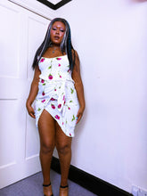 Load image into Gallery viewer, Betsey Johnson 1990s label sarong floral dress