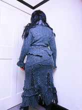 Load image into Gallery viewer, Whimsigoth archival steam punk pocket/buckle skirt