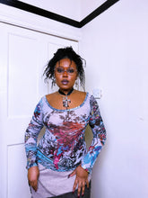 Load image into Gallery viewer, Save The Queen Mesh Parrot Top