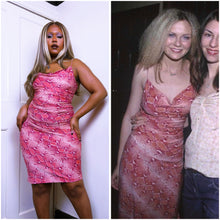 Load image into Gallery viewer, Vintage RARE Silk Cowl Neck Dress by Diane Von Furstenberg ASO Kirsten Dunst in 2000