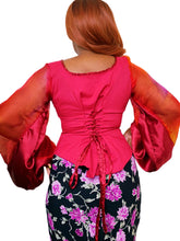 Load image into Gallery viewer, The Rococo Corset Scarlet