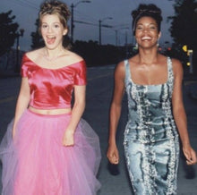 Load image into Gallery viewer, Betsey Johnson Snake Maxi dress ASO Chastity in 10 Things I Hate About You 1999