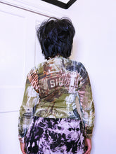Load image into Gallery viewer, Y2K graphic print mesh long sleeve top