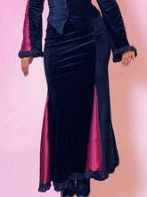 Load image into Gallery viewer, The Morticia Godet Skirt
