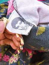 Load image into Gallery viewer, 1980s Punk Label Betsey Johnson Floral Dress