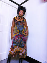 Load image into Gallery viewer, Save The Queen abstract ruffled royal dress