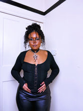 Load image into Gallery viewer, 2000s Hook and eye cardigan