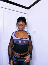 Load image into Gallery viewer, Y2K Custo Barcelona Knit and cotton top