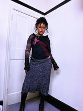 Load image into Gallery viewer, 90s Melange speckled skirt