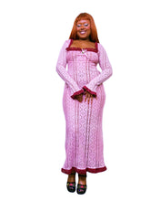 Load image into Gallery viewer, The Strawberry Doily Dress