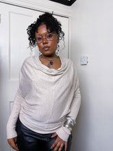 Load image into Gallery viewer, All saints Spitalfields SS09 cowl neck snap button knit top