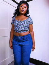 Load image into Gallery viewer, Vintage 2008 Versace Praire Crop Top ASO Amy Winehouse