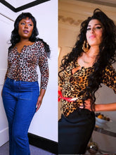 Load image into Gallery viewer, Vintage 2006 Leopard Print Cardigan ASO Amy Winehouse