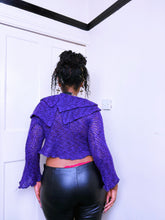 Load image into Gallery viewer, Archival Zone Bleue Purple jumper