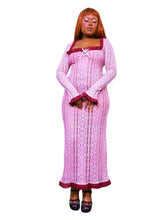 Load image into Gallery viewer, The Strawberry Doily Dress