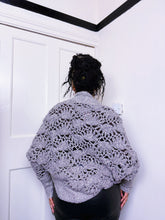 Load image into Gallery viewer, Y2K chunky knit bolero cardigan