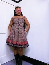 Load image into Gallery viewer, 2000s Betsey Johnson Ditsy floral print ruffled dress