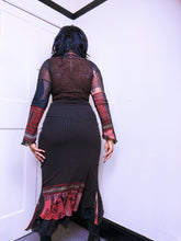 Load image into Gallery viewer, Save The Queen Tribal tie up dress
