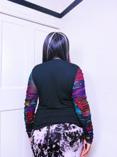 Load image into Gallery viewer, STQ Coded bi-fabric micro mesh long sleeve