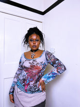 Load image into Gallery viewer, Save The Queen Mesh Parrot Top