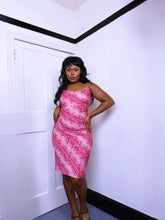 Load image into Gallery viewer, Vintage RARE Silk Cowl Neck Dress by Diane Von Furstenberg ASO Kirsten Dunst in 2000