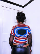 Load image into Gallery viewer, Y2K Custo Barcelona Knit and cotton top