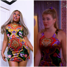 Load image into Gallery viewer, Betsey Johnson 1990s velvet dress ASO Sabrina the Teenage witch