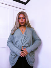 Load image into Gallery viewer, Italian Batwing Khaki top