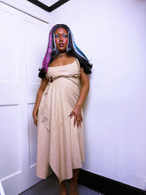 Load image into Gallery viewer, Lipsy 1996 label faux suede western strappy dress