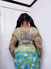 Load image into Gallery viewer, RARE! Save the Queen mesh graphic embroidered top 